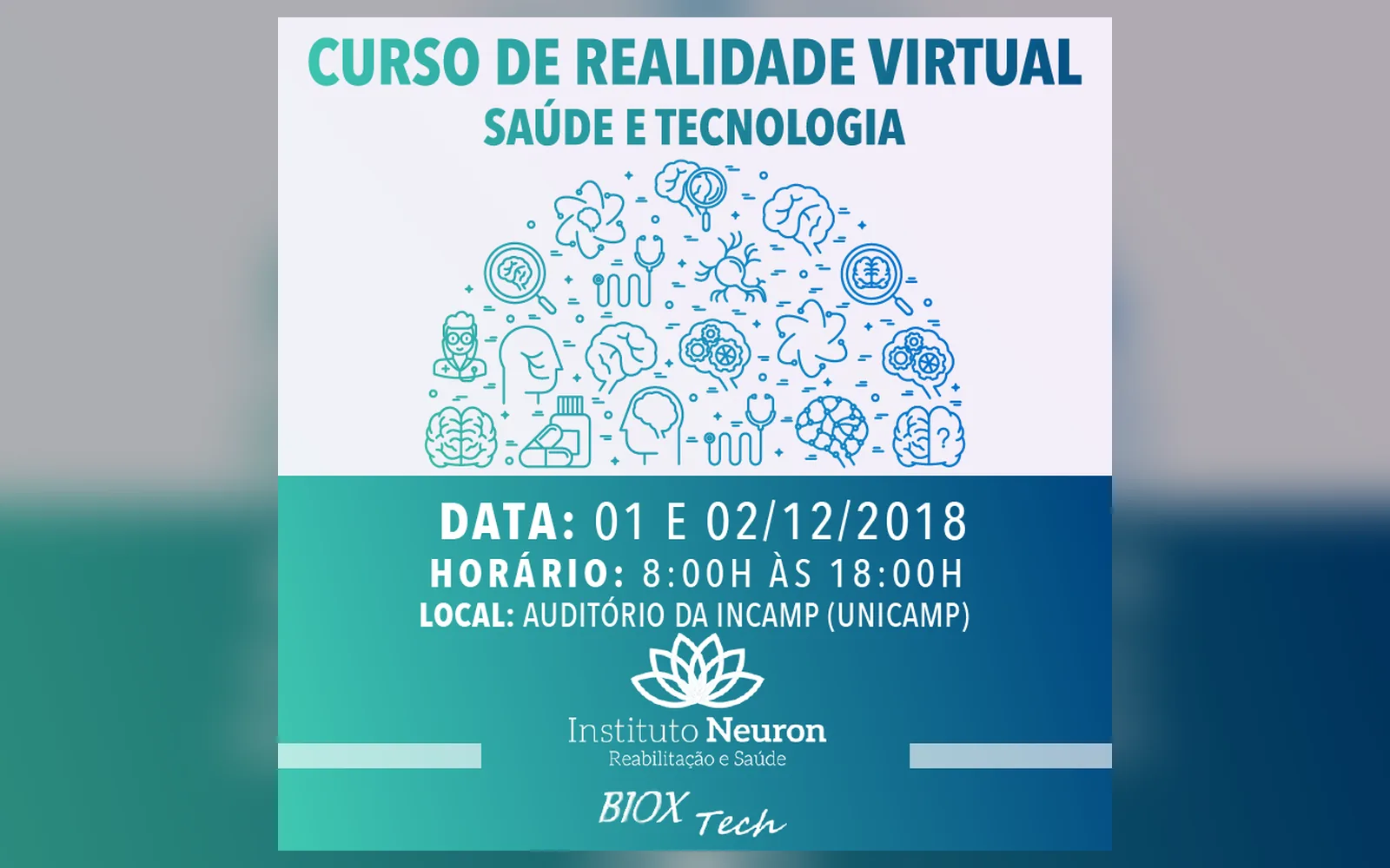 Curso de Realidade Virtual - Saúde e Tecnologia